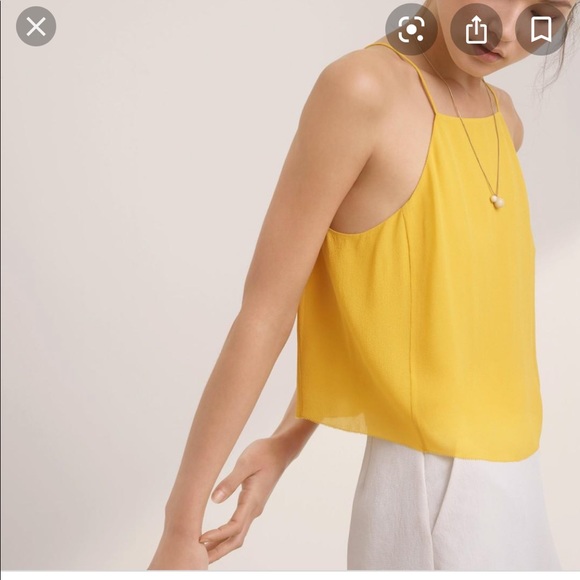BNWOT Wilfred silk tank top - Picture 8 of 9
